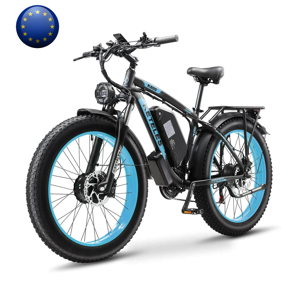 KETELES K800 2000W Dual Motor 48V23Ah Mountain Electric Bike