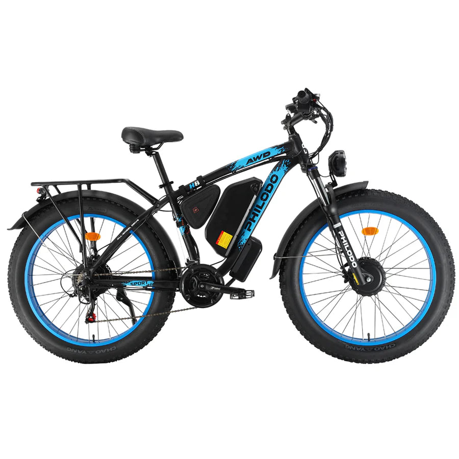 PHILODO H8 Dual Motor Fat Tire Electric Bike