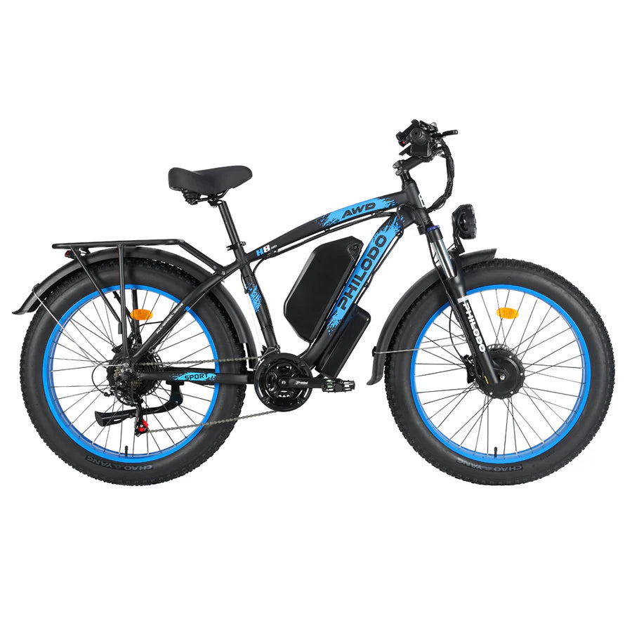PHILODO H8 Dual Motor Fat Tire Electric Bike